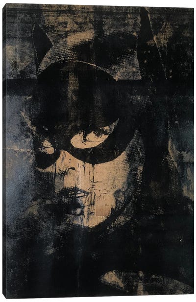 Darkness Batgirl Dark Knight Canvas Art Print - Cicero Spin