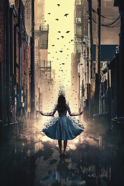 Fly Away by Adam Cousins canvas print