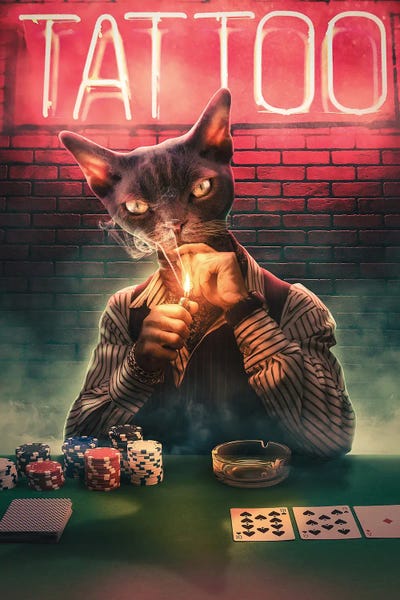 Neon: Poker Face by Adam Cousins
