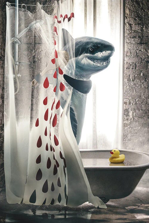 Shark In The Shower