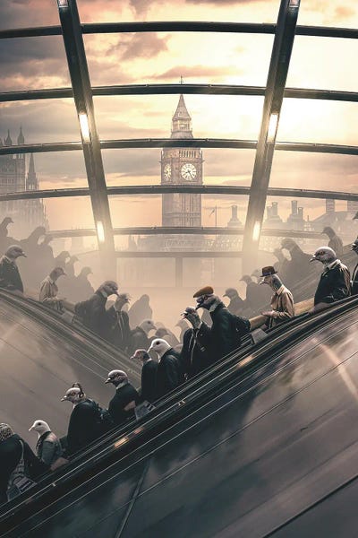 London: Back To Work by Adam Cousins