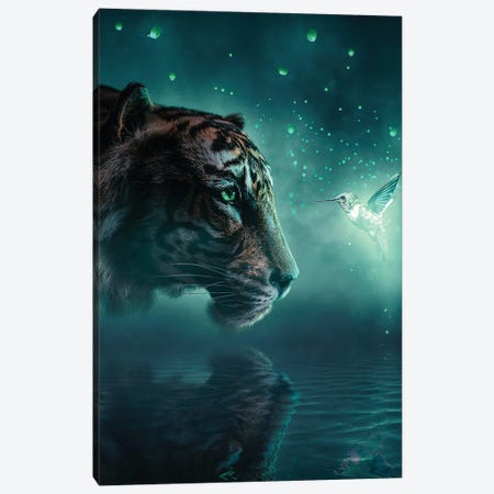 Year Of The Tiger Canvas Print #CID57} by Adam Cousins Canvas Print