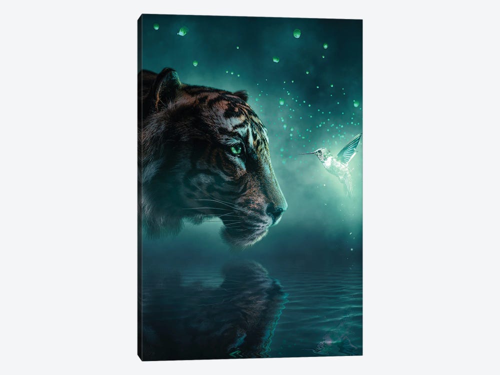 Year Of The Tiger by Adam Cousins 1-piece Canvas Print