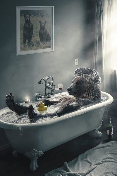 Bathroom Break: Bear Necessities by Adam Cousins