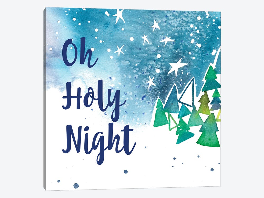 Oh Holy Night by CreativeIngrid 1-piece Canvas Art