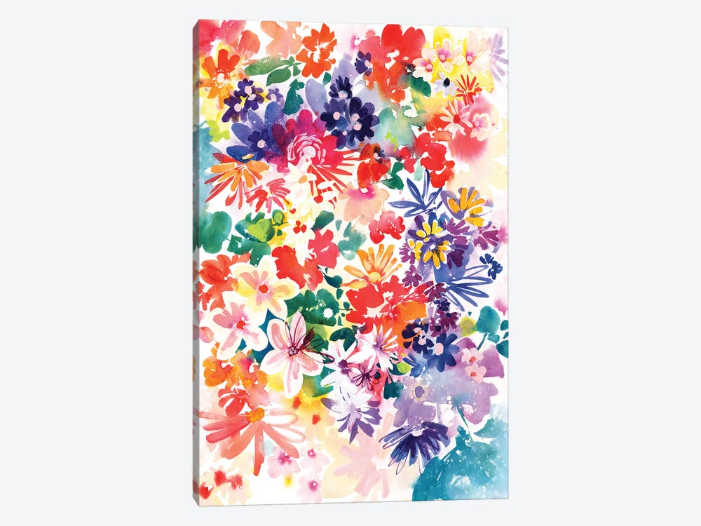 Garden In Bloom by CreativeIngrid 1-piece Canvas Art