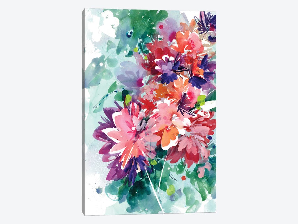 Super Bloom Canvas Print by CreativeIngrid | iCanvas