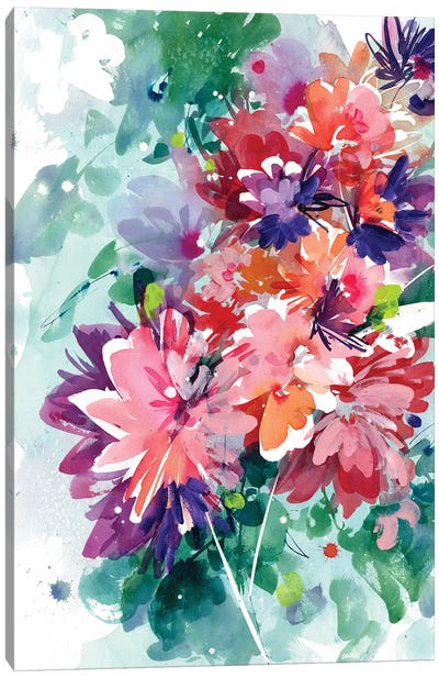 Super Bloom Canvas Art Print - CreativeIngrid