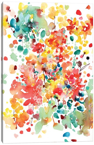 Thrive Canvas Art Print - Floral & Botanical Patterns