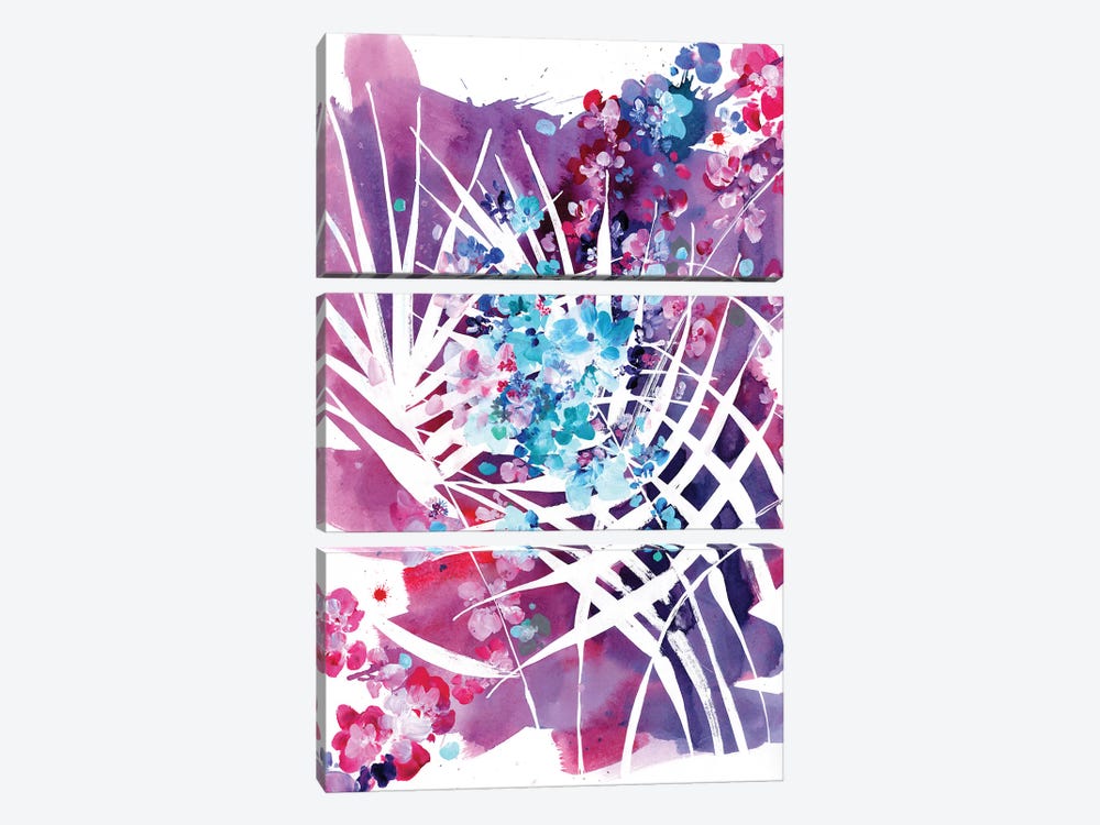 Wild Palm by CreativeIngrid 3-piece Canvas Art