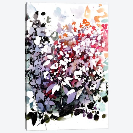 Dusk Garden Canvas Print #CIG54} by CreativeIngrid Canvas Artwork