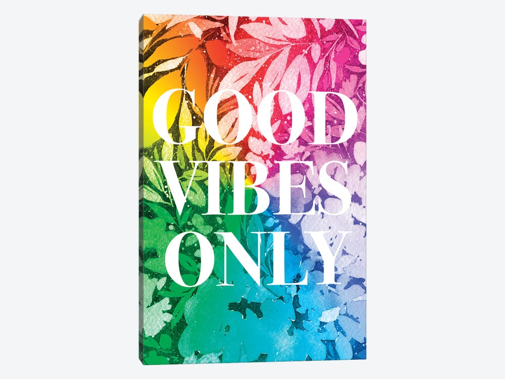 Good Vibes Only by CreativeIngrid 1-piece Art Print
