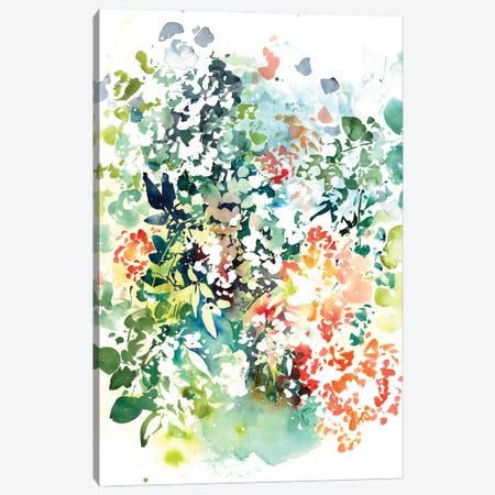 Hidden Garden Canvas Print #CIG61} by CreativeIngrid Canvas Wall Art