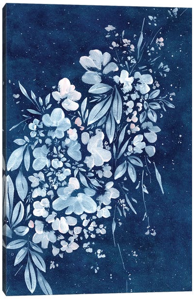 Blue Wish Canvas Art Print - CreativeIngrid