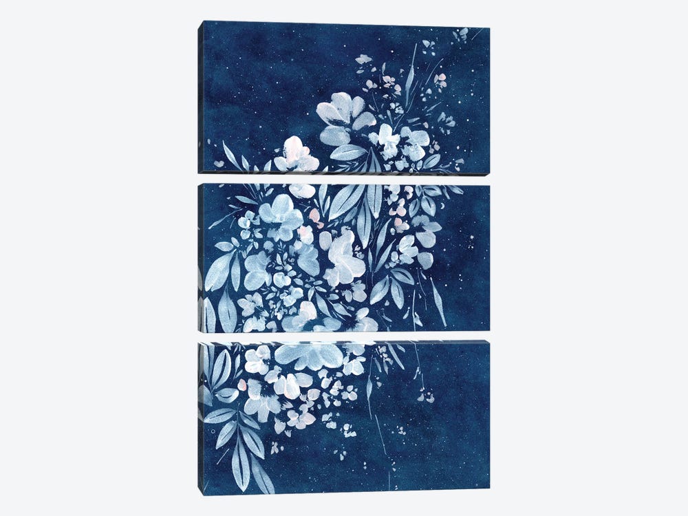 Blue Wish by CreativeIngrid 3-piece Art Print