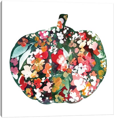 Autumn Pumpkin Canvas Art Print - CreativeIngrid