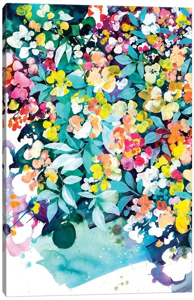 Everlasting Blooms Canvas Art Print - CreativeIngrid