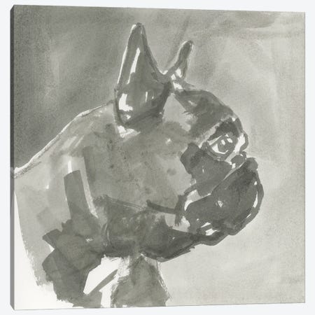 A Very Neutral Modern Dog III Canvas Print #CII63} by Cartissi Canvas Art