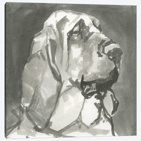 A Very Neutral Modern Dog VII Canvas Print #CII66} by Cartissi Canvas Print