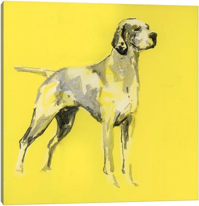 A Very Pop Modern Dog I Canvas Art Print