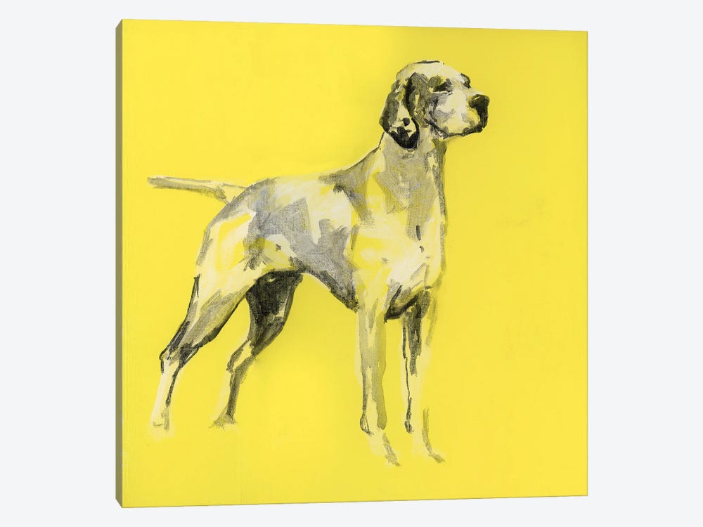 A Very Pop Modern Dog I by Cartissi 1-piece Canvas Print