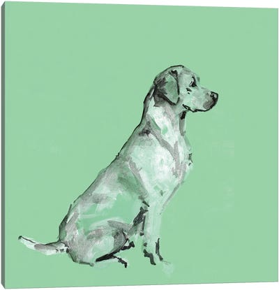 A Very Pop Modern Dog V Canvas Art Print