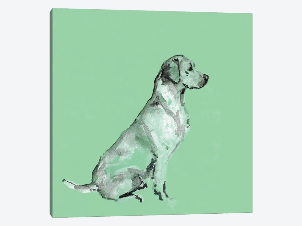 A Very Pop Modern Dog V by Cartissi 1-piece Canvas Art Print