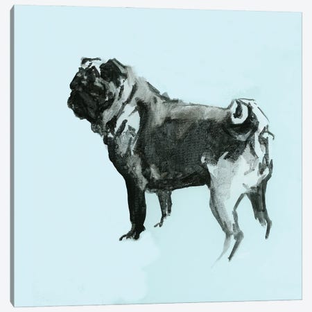 A Very Pop Modern Dog VIII Canvas Print #CII74} by Cartissi Canvas Wall Art