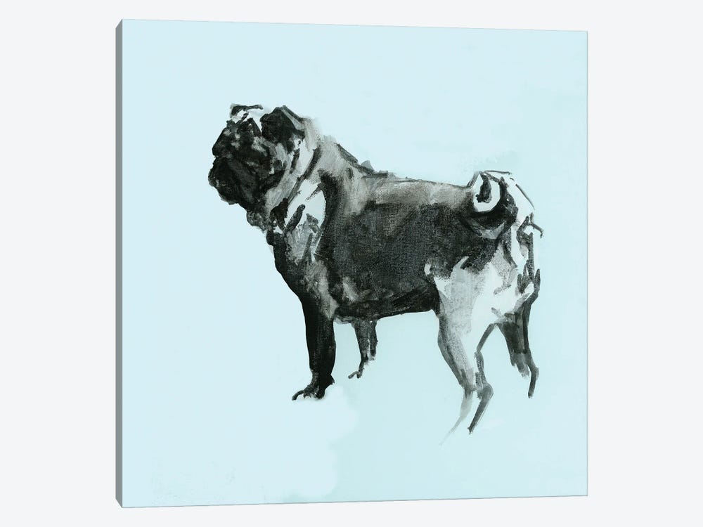 A Very Pop Modern Dog VIII by Cartissi 1-piece Canvas Art Print