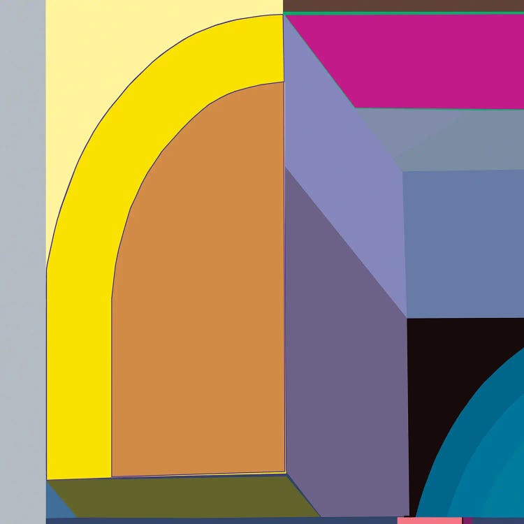 LTower 9A by cartissi wall art
