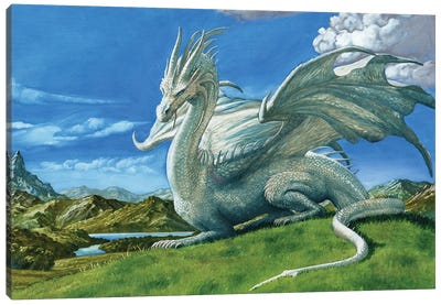 Hobsyllwin II Canvas Art Print - Dragon Art