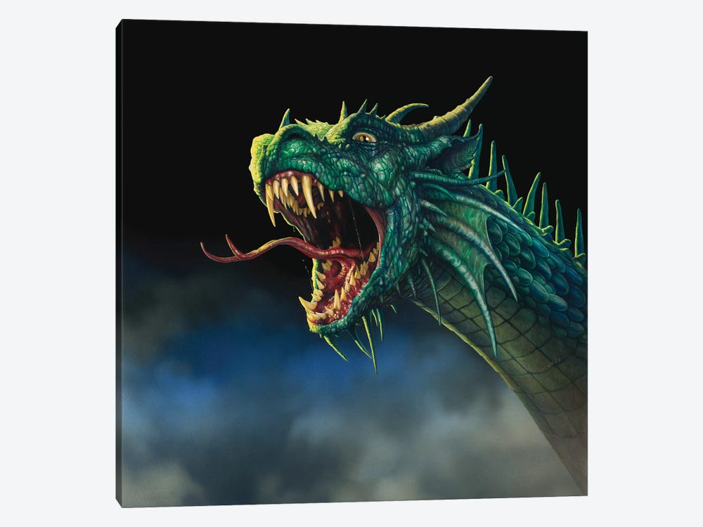 Draco Rex V by Ciruelo 1-piece Canvas Art