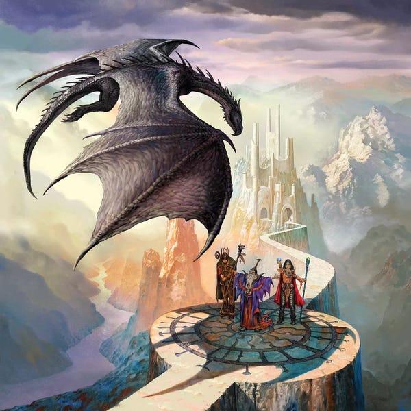 Ciruelo: Dragon Callers by Ciruelo