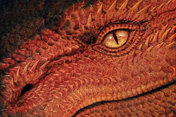 Ciruelo: Dragon Eye by Ciruelo