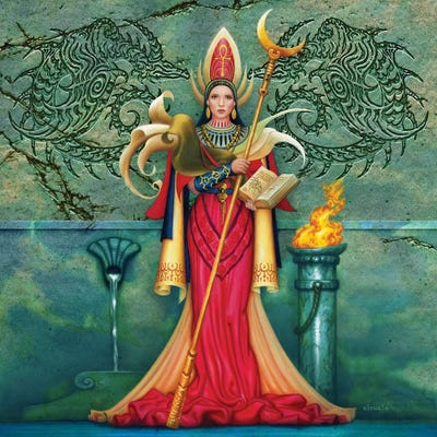 Drako by Ciruelo framed wall art