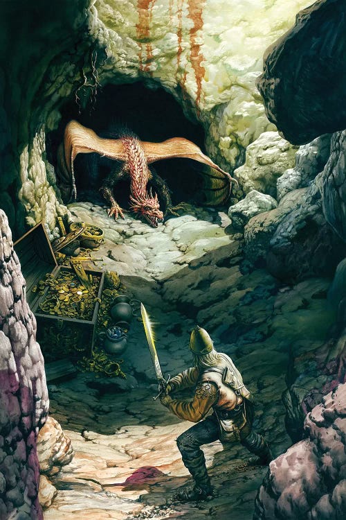 Fafner V by Ciruelo wall art