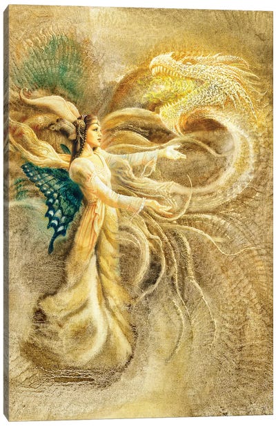 Fairy Queen Canvas Art Print - Ciruelo