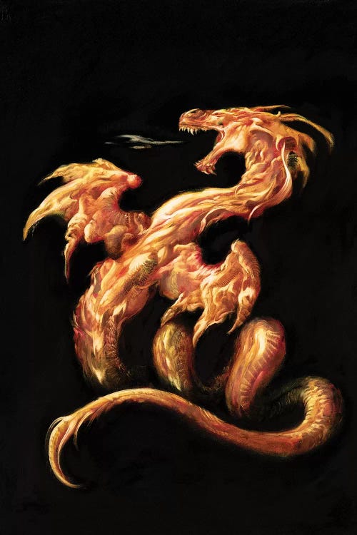 Fire by Ciruelo wall art