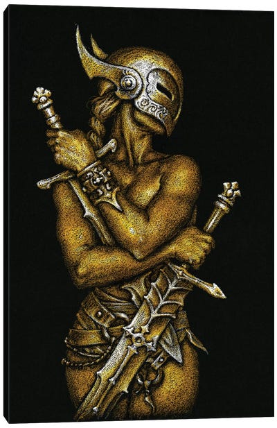 Amazona III Canvas Art Print - Ciruelo