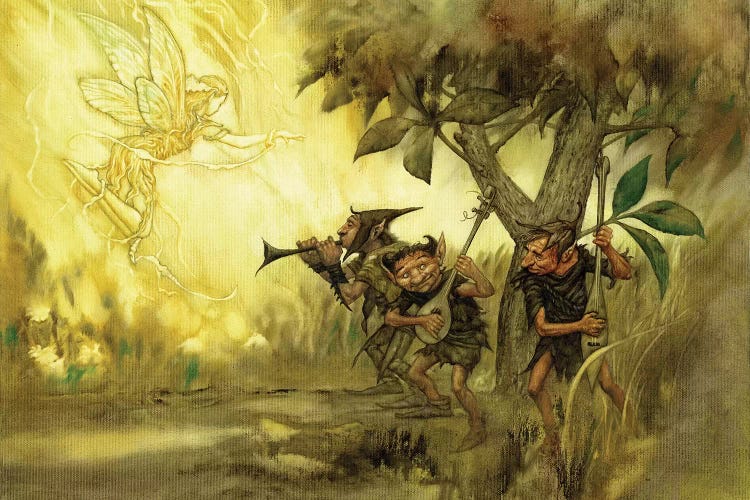 Goblins by Ciruelo wall art