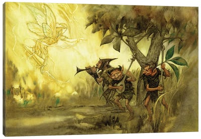 Goblins Canvas Art Print - Ciruelo