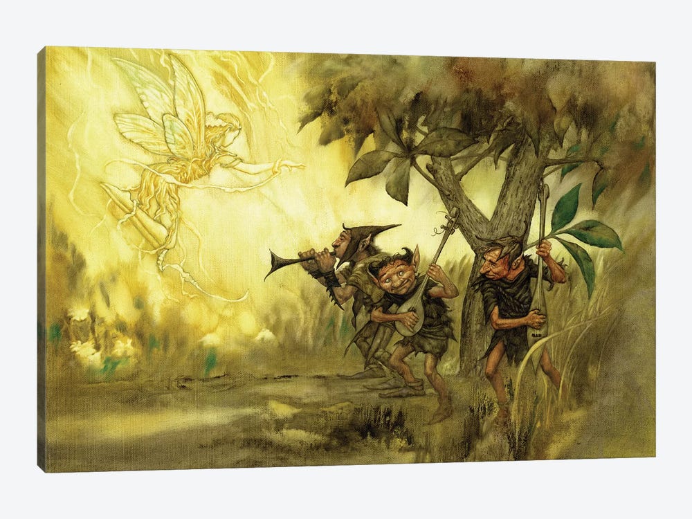 Goblins by Ciruelo 1-piece Canvas Art Print