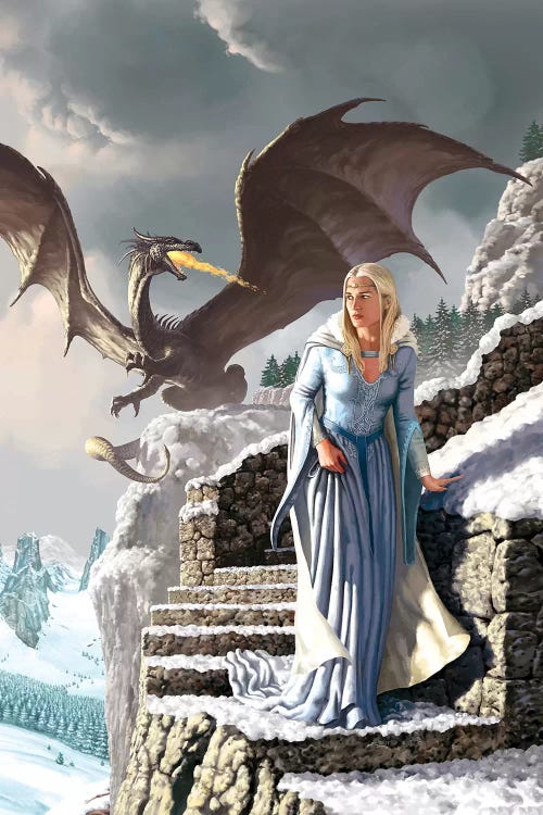 Grand Crusade by Ciruelo wall art