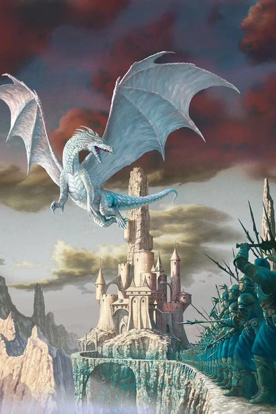 Hobsy II Attack by Ciruelo art print