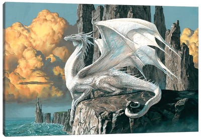 Hobsyllwin Canvas Art Print - Dragon Art