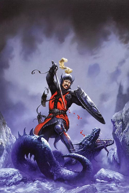 Lancelot by Ciruelo wall art