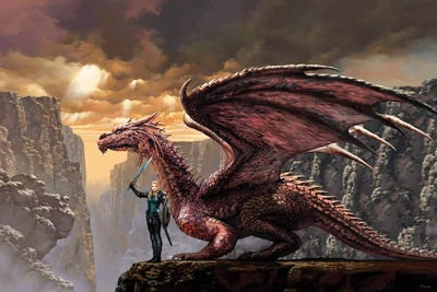 Aryssa by Ciruelo canvas print