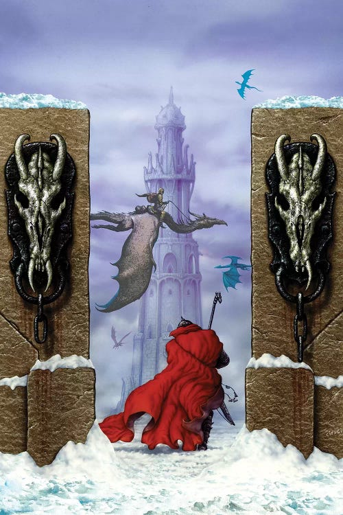 Maz DragonLand by Ciruelo wall art