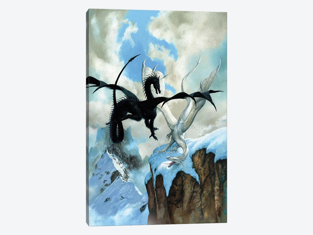 Battle Dragon by Ciruelo 1-piece Art Print