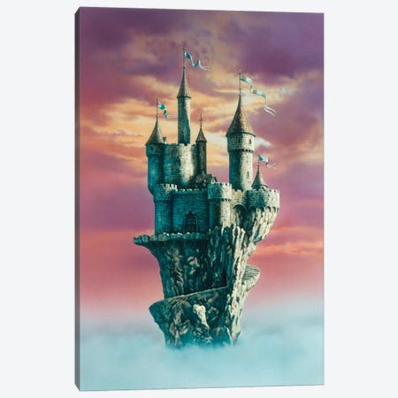 Ench King Castle Canvas Print #CIL98} by Ciruelo Canvas Wall Art